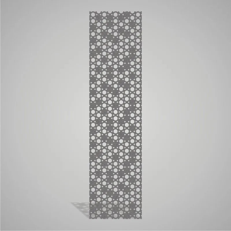 Self-adhesive Acoustic Felt Panel Circles 9 mm / Free Shipping-PET Felt Acoustic Panels-WallpanelsPRO-Grey-Wall Panels Pro