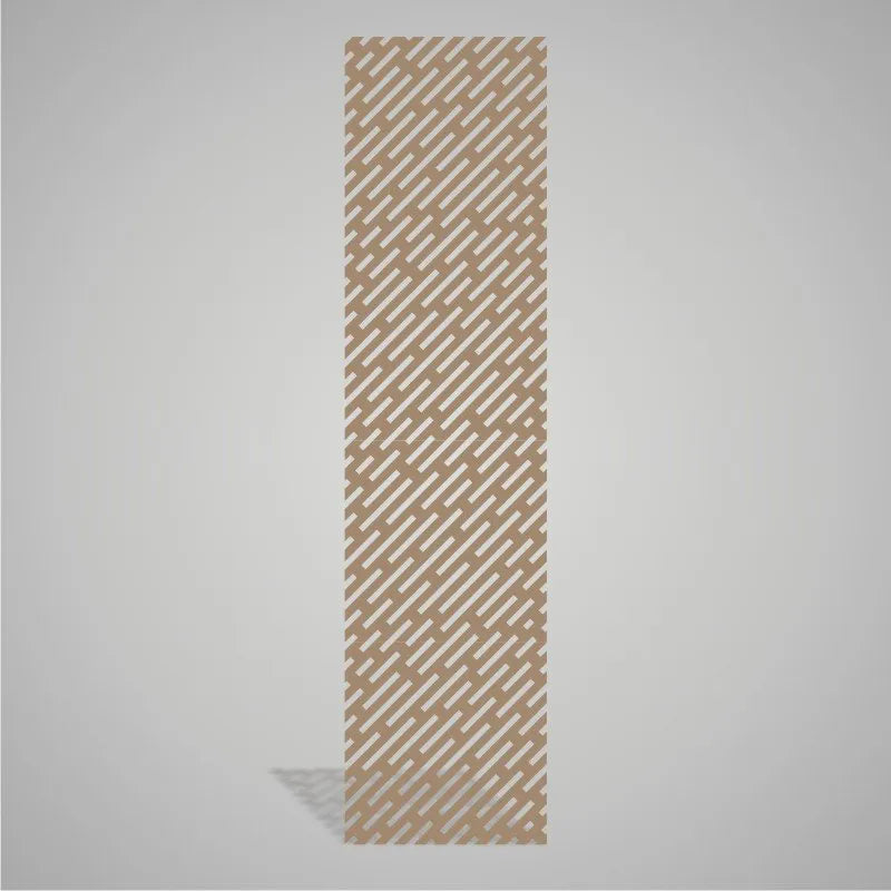 Self-adhesive Acoustic Felt Panel Lines 9 mm / Free Shipping-PET Felt Acoustic Panels-WallpanelsPRO-Camel-Wall Panels Pro