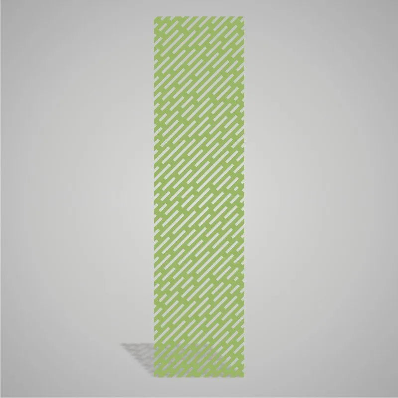 Self-adhesive Acoustic Felt Panel Lines 9 mm / Free Shipping-PET Felt Acoustic Panels-WallpanelsPRO-Green-Wall Panels Pro