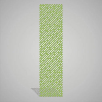 Self-adhesive Acoustic Felt Panel Lines 9 mm / Free Shipping-PET Felt Acoustic Panels-WallpanelsPRO-Green-Wall Panels Pro