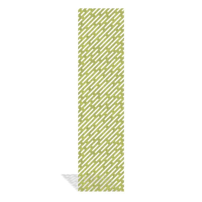 Self-adhesive Acoustic Felt Panel Lines 9 mm / Free Shipping-PET Felt Acoustic Panels-WallpanelsPRO-Marble Green-Wall Panels Pro