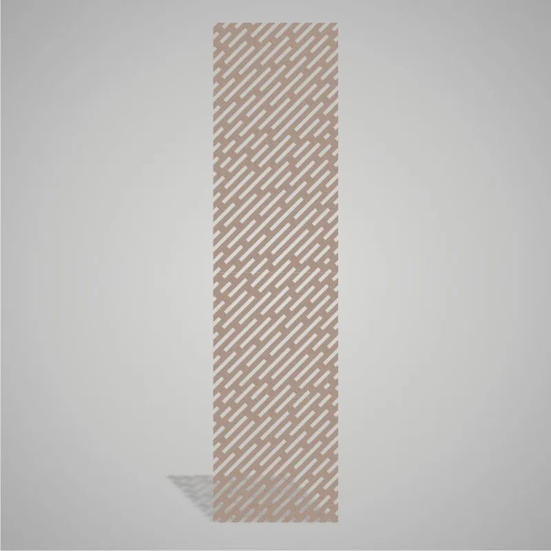 Self-adhesive Acoustic Felt Panel Lines 9 mm / Free Shipping-PET Felt Acoustic Panels-WallpanelsPRO-Rustick Greige-Wall Panels Pro