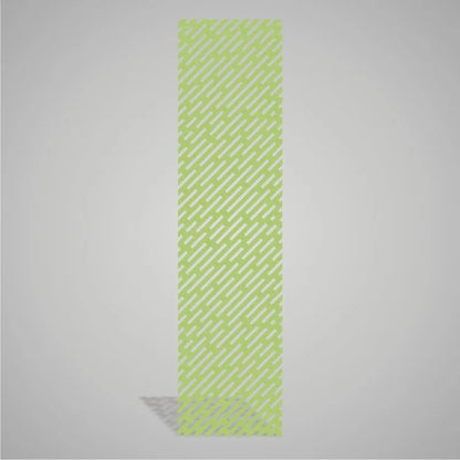 Self-adhesive Acoustic Felt Panel Lines 9 mm / Free Shipping-PET Felt Acoustic Panels-WallpanelsPRO-Salad Green-Wall Panels Pro