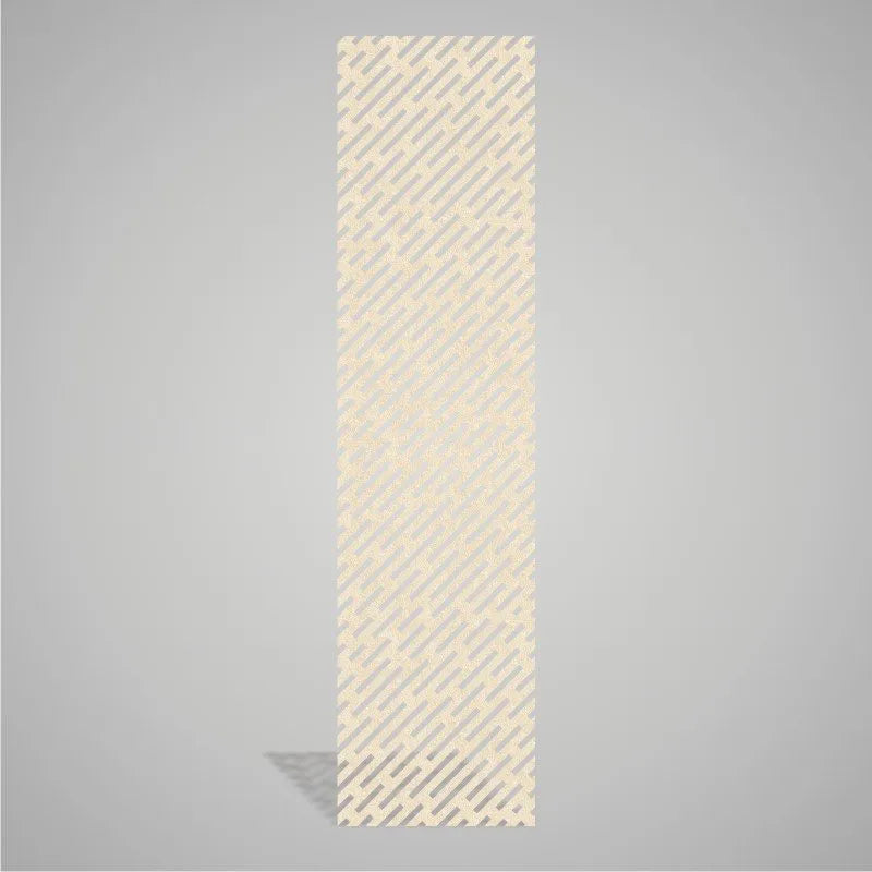 Self-adhesive Acoustic Felt Panel Lines 9 mm / Free Shipping-PET Felt Acoustic Panels-WallpanelsPRO-Sand-Wall Panels Pro