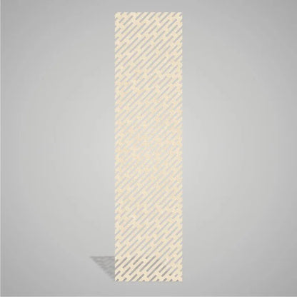 Self-adhesive Acoustic Felt Panel Lines 9 mm / Free Shipping-PET Felt Acoustic Panels-WallpanelsPRO-Sand-Wall Panels Pro