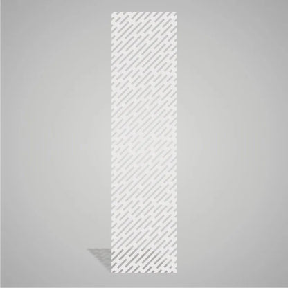 Self-adhesive Acoustic Felt Panel Lines 9 mm / Free Shipping-PET Felt Acoustic Panels-WallpanelsPRO-White-Wall Panels Pro