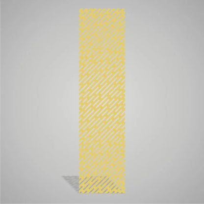 Self-adhesive Acoustic Felt Panel Lines 9 mm / Free Shipping-PET Felt Acoustic Panels-WallpanelsPRO-Yellow-Wall Panels Pro