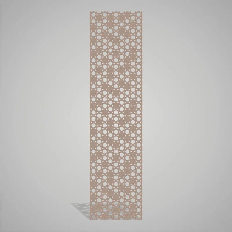 Self-adhesive Acoustic Felt Panel Circles 9 mm / Free Shipping-PET Felt Acoustic Panels-WallpanelsPRO-Rustick Greige-Wall Panels Pro