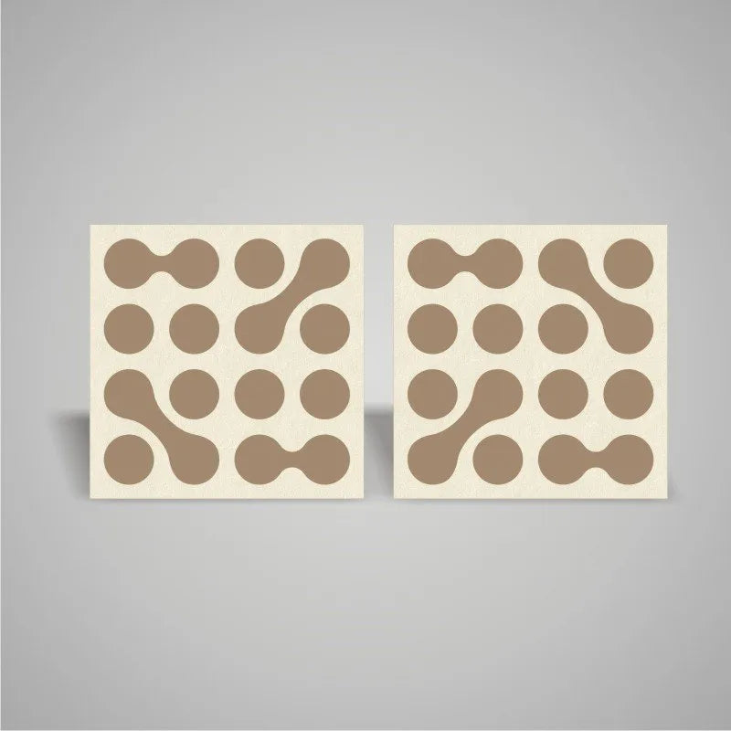 Self-adhesive Acoustic Felt Panel Shape 18mm / Free Shipping-PET Felt Acoustic Panels-WallpanelsPRO-Camel & Beige-Wall Panels Pro