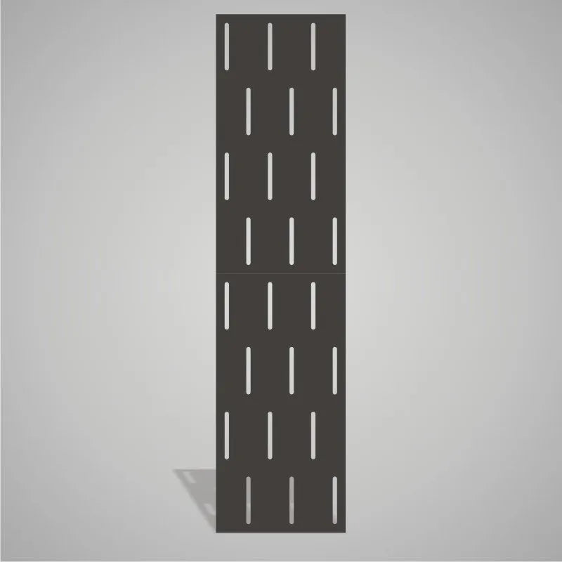 Self-adhesive Acoustic Felt Panel Stripes 9 mm-PET Felt Acoustic Panels-WallpanelsPRO-Dark Grey-Wall Panels Pro