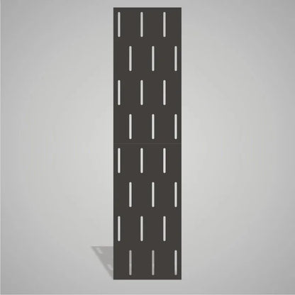 Self-adhesive Acoustic Felt Panel Stripes 9 mm-PET Felt Acoustic Panels-WallpanelsPRO-Dark Grey-Wall Panels Pro