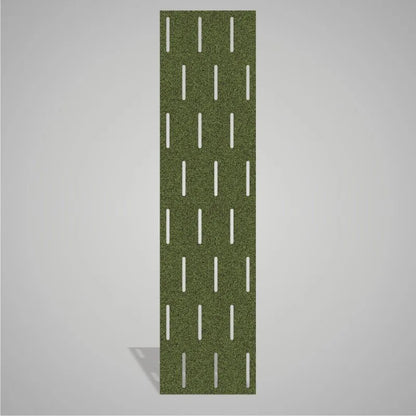 Self-adhesive Acoustic Felt Panel Stripes 9 mm-PET Felt Acoustic Panels-WallpanelsPRO-Forest Green-Wall Panels Pro