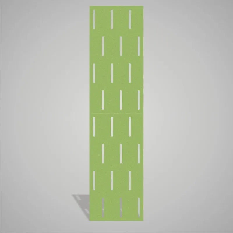 Self-adhesive Acoustic Felt Panel Stripes 9 mm-PET Felt Acoustic Panels-WallpanelsPRO-Green-Wall Panels Pro