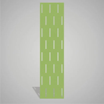 Self-adhesive Acoustic Felt Panel Stripes 9 mm-PET Felt Acoustic Panels-WallpanelsPRO-Green-Wall Panels Pro