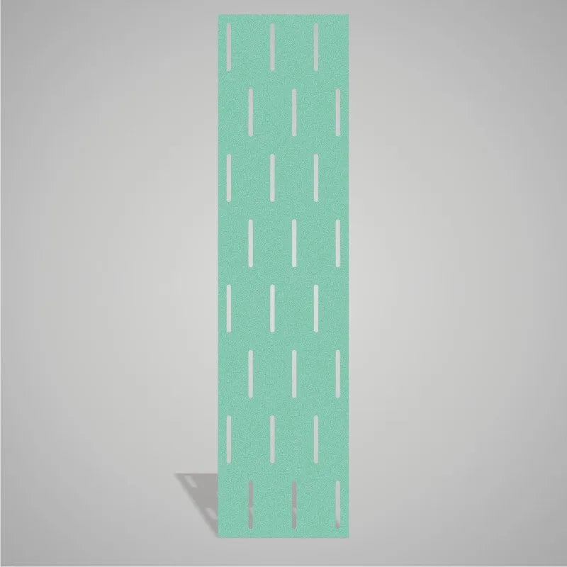 Self-adhesive Acoustic Felt Panel Stripes 9 mm-PET Felt Acoustic Panels-WallpanelsPRO-Light Teal-Wall Panels Pro