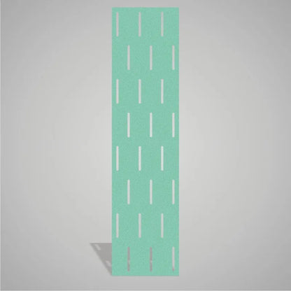 Self-adhesive Acoustic Felt Panel Stripes 9 mm-PET Felt Acoustic Panels-WallpanelsPRO-Light Teal-Wall Panels Pro