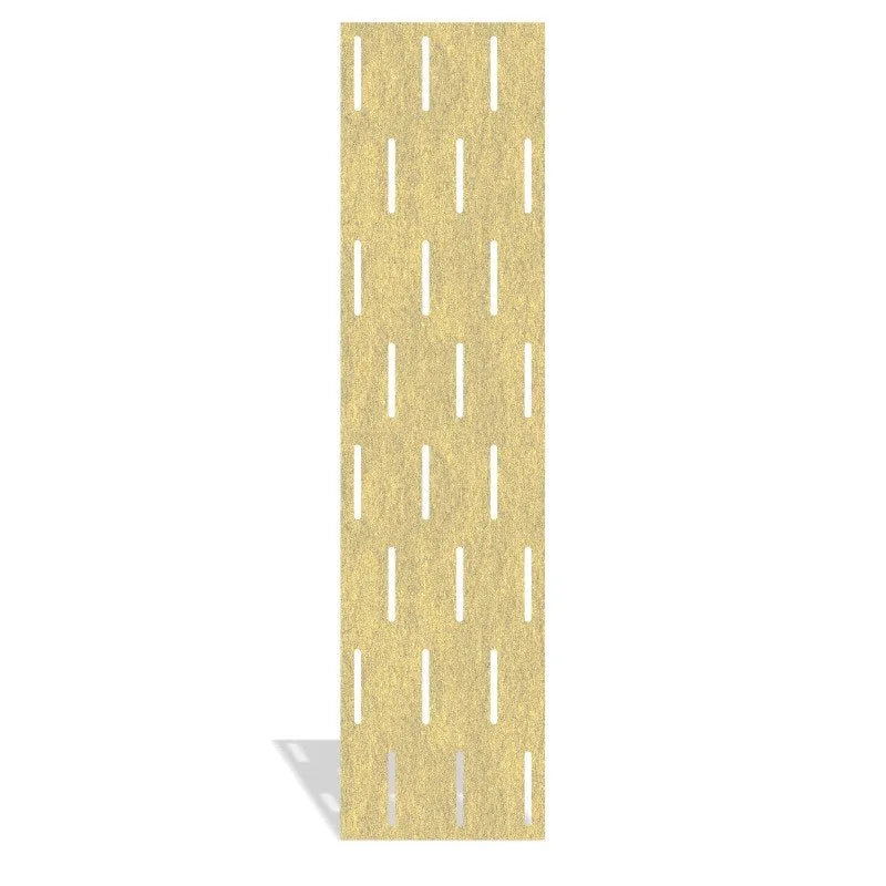 Self-adhesive Acoustic Felt Panel Stripes 9 mm-PET Felt Acoustic Panels-WallpanelsPRO-Marble Yellow-Wall Panels Pro