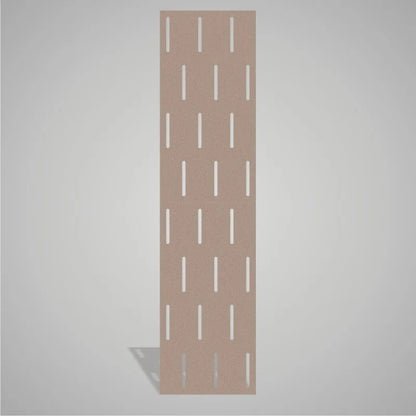 Self-adhesive Acoustic Felt Panel Stripes 9 mm-PET Felt Acoustic Panels-WallpanelsPRO-Rustick Greige-Wall Panels Pro