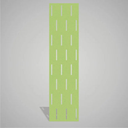 Self-adhesive Acoustic Felt Panel Stripes 9 mm-PET Felt Acoustic Panels-WallpanelsPRO-Salad Green-Wall Panels Pro