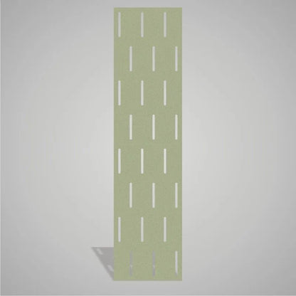 Self-adhesive Acoustic Felt Panel Stripes 9 mm-PET Felt Acoustic Panels-WallpanelsPRO-Salty Brine-Wall Panels Pro