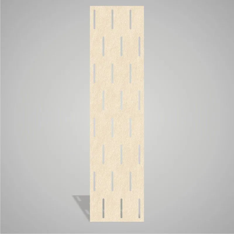 Self-adhesive Acoustic Felt Panel Stripes 9 mm-PET Felt Acoustic Panels-WallpanelsPRO-Sand-Wall Panels Pro
