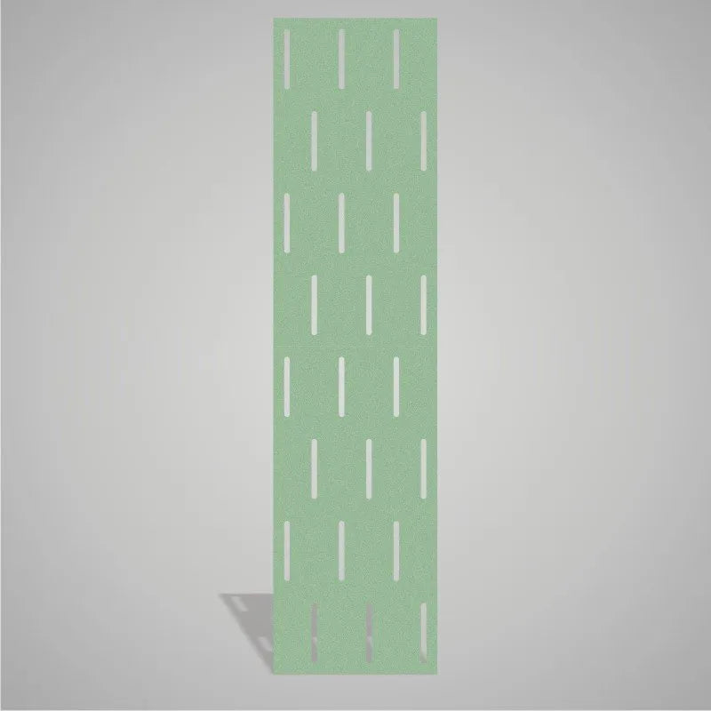 Self-adhesive Acoustic Felt Panel Stripes 9 mm-PET Felt Acoustic Panels-WallpanelsPRO-Sea Green-Wall Panels Pro