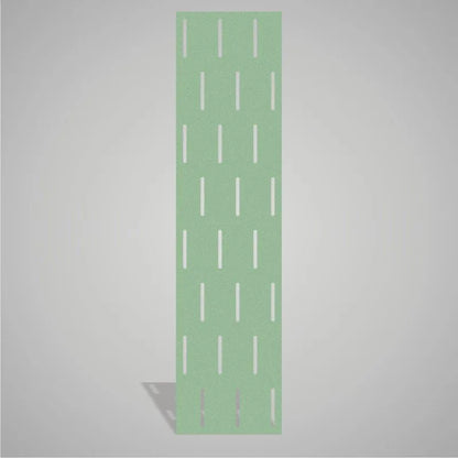 Self-adhesive Acoustic Felt Panel Stripes 9 mm-PET Felt Acoustic Panels-WallpanelsPRO-Sea Green-Wall Panels Pro