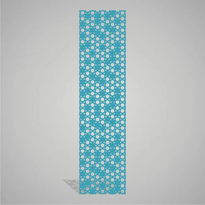 Self-adhesive Acoustic Felt Panel Circles 9 mm / Free Shipping-PET Felt Acoustic Panels-WallpanelsPRO-Teal Aqua-Wall Panels Pro