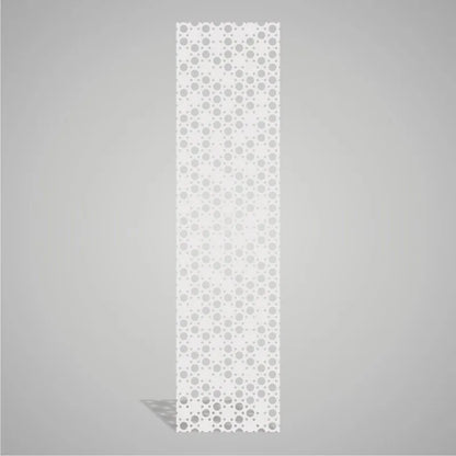 Self-adhesive Acoustic Felt Panel Circles 9 mm / Free Shipping-PET Felt Acoustic Panels-WallpanelsPRO-White-Wall Panels Pro
