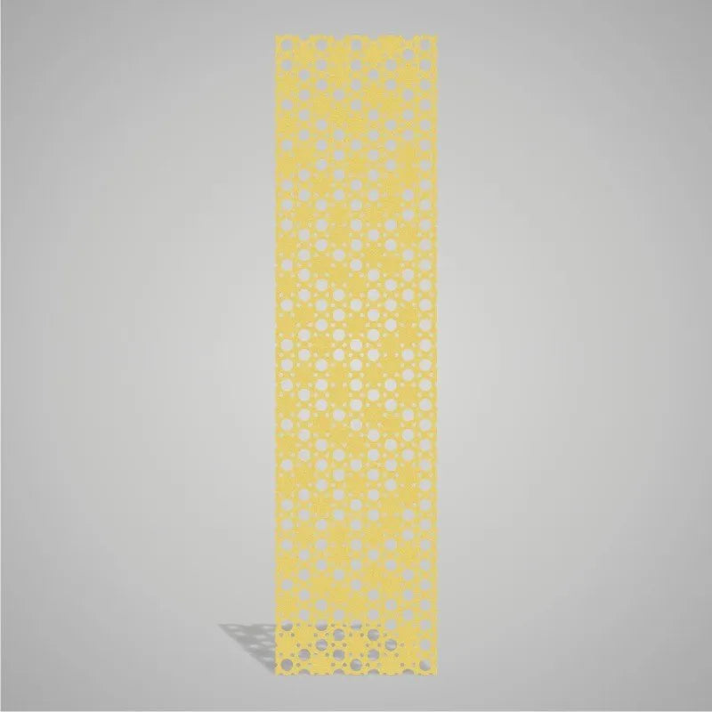 Self-adhesive Acoustic Felt Panel Circles 9 mm / Free Shipping-PET Felt Acoustic Panels-WallpanelsPRO-Yellow-Wall Panels Pro