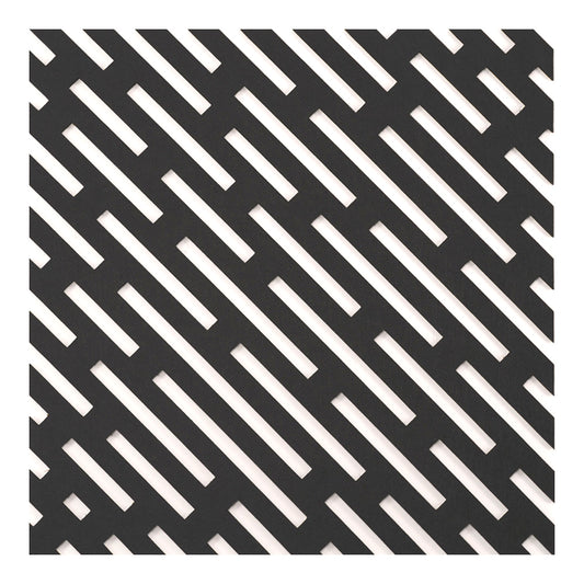 Selbstklebende Akustik-Filzplatten-Streifen, schwarz, 9 mm