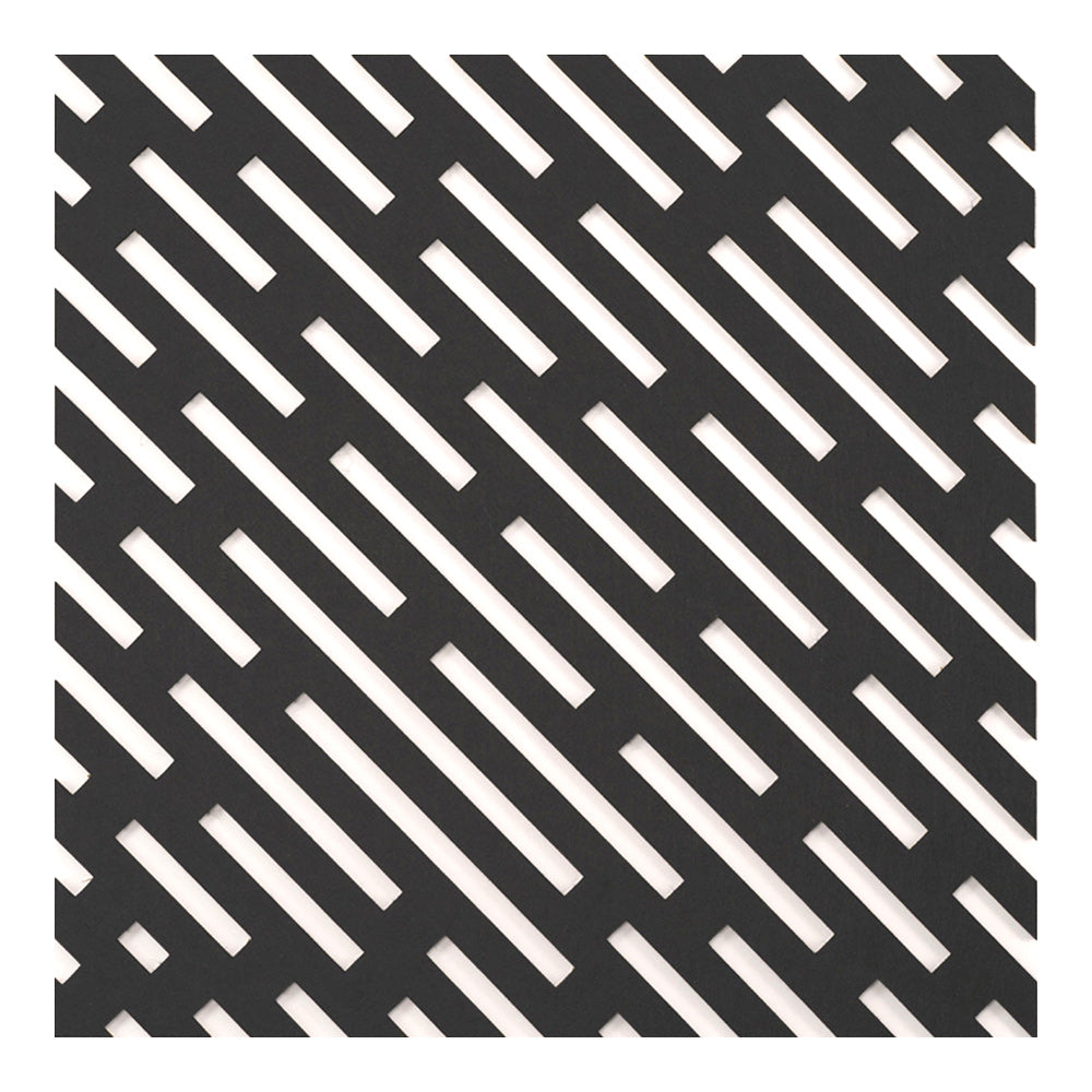 Selbstklebende Akustik-Filzplatten-Streifen, schwarz, 9 mm