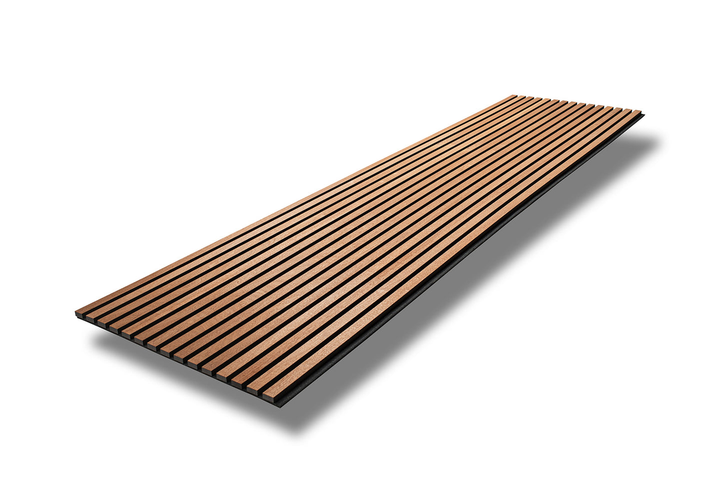 Sapelli-Holzlattenplatte