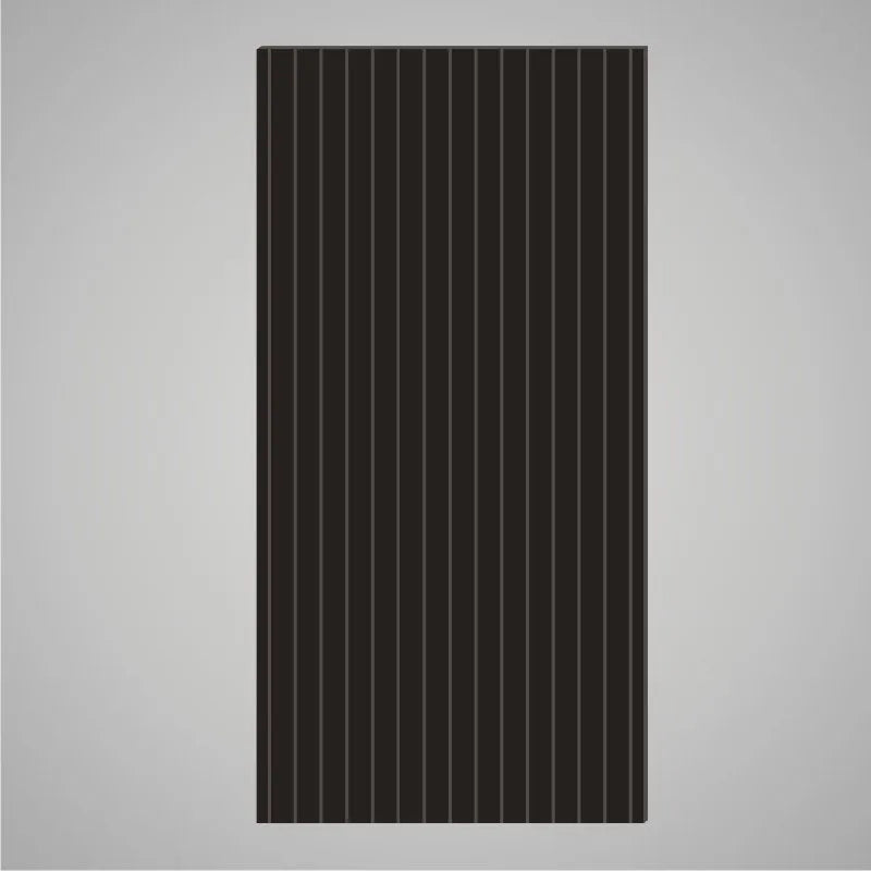 Self-adhesive Acoustic Felt Panel Slatted 9 mm / Free Shipping-PET Felt Acoustic Panels-WallpanelsPRO-Black-Wall Panels Pro