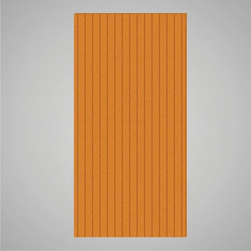 Self-adhesive Acoustic Felt Panel Slatted 9 mm / Free Shipping-PET Felt Acoustic Panels-WallpanelsPRO-Cavern Clay-Wall Panels Pro