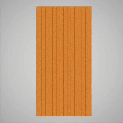 Self-adhesive Acoustic Felt Panel Slatted 9 mm / Free Shipping-PET Felt Acoustic Panels-WallpanelsPRO-Cavern Clay-Wall Panels Pro