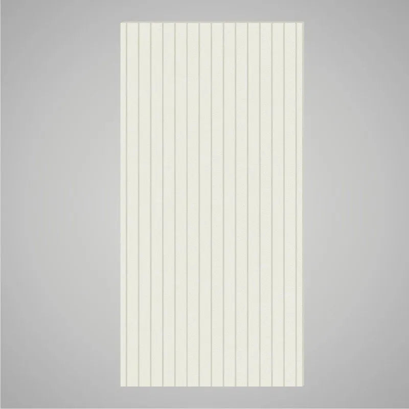 Self-adhesive Acoustic Felt Panel Slatted 9 mm / Free Shipping-PET Felt Acoustic Panels-WallpanelsPRO-Cream-Wall Panels Pro