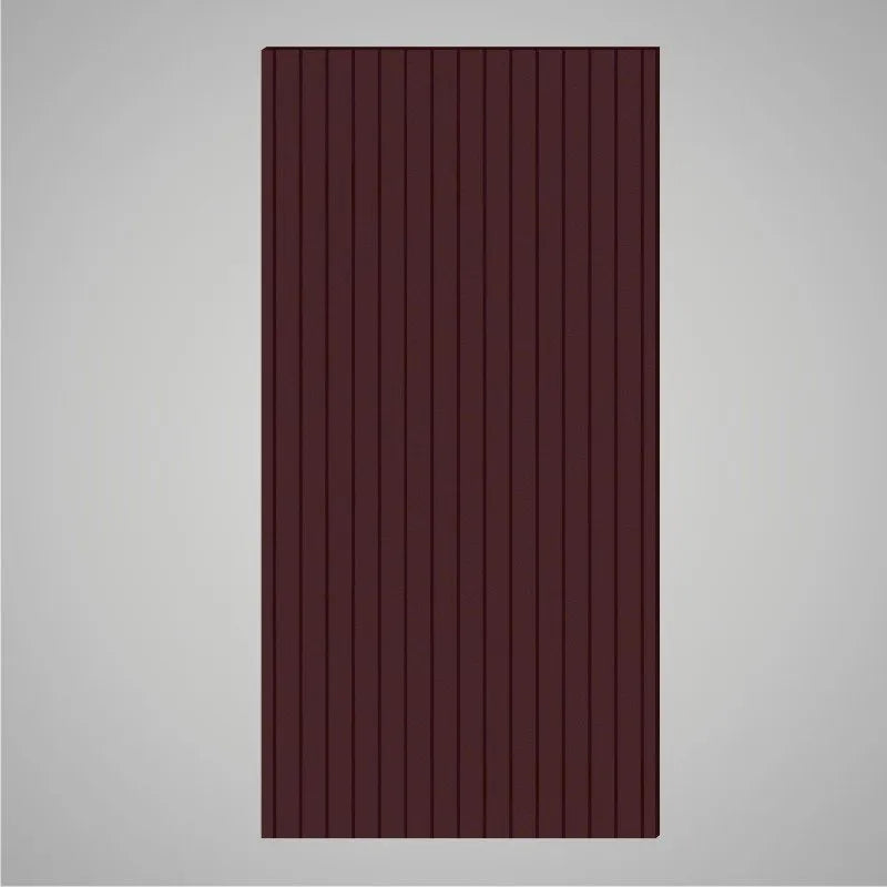 Self-adhesive Acoustic Felt Panel Slatted 9 mm / Free Shipping-PET Felt Acoustic Panels-WallpanelsPRO-Dark Brown-Wall Panels Pro
