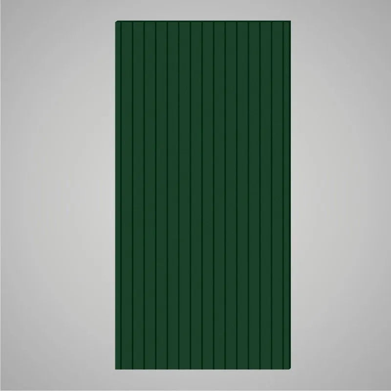 Self-adhesive Acoustic Felt Panel Slatted 9 mm / Free Shipping-PET Felt Acoustic Panels-WallpanelsPRO-Dark Green-Wall Panels Pro