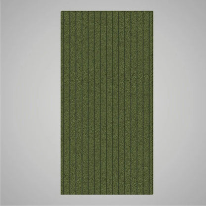 Self-adhesive Acoustic Felt Panel Slatted 9 mm / Free Shipping-PET Felt Acoustic Panels-WallpanelsPRO-Forest Green-Wall Panels Pro