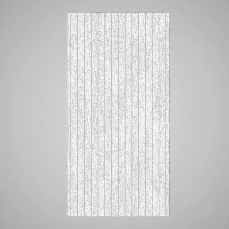 Self-adhesive Acoustic Felt Panel Slatted 9 mm / Free Shipping-PET Felt Acoustic Panels-WallpanelsPRO-Marble-Wall Panels Pro