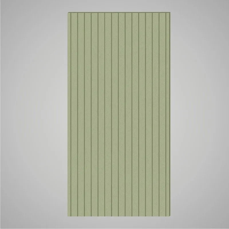 Self-adhesive Acoustic Felt Panel Slatted 9 mm / Free Shipping-PET Felt Acoustic Panels-WallpanelsPRO-Salty Brine-Wall Panels Pro