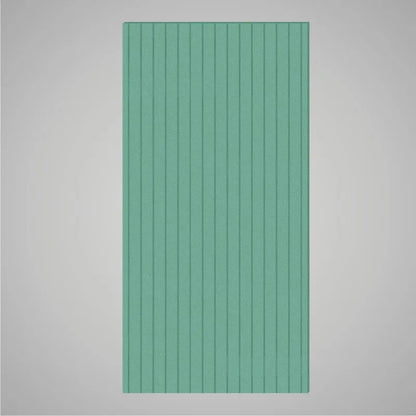 Self-adhesive Acoustic Felt Panel Slatted 9 mm / Free Shipping-PET Felt Acoustic Panels-WallpanelsPRO-Sea Green-Wall Panels Pro
