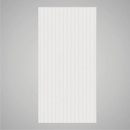Self-adhesive Acoustic Felt Panel Slatted 9 mm / Free Shipping-PET Felt Acoustic Panels-WallpanelsPRO-White-Wall Panels Pro
