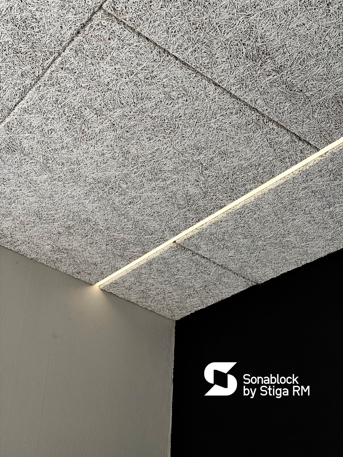 Sonablock acoustic ceiling panels, reference project