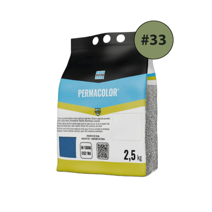 PERMACOLOR Cement Grout for MCM & Flexible Tiles