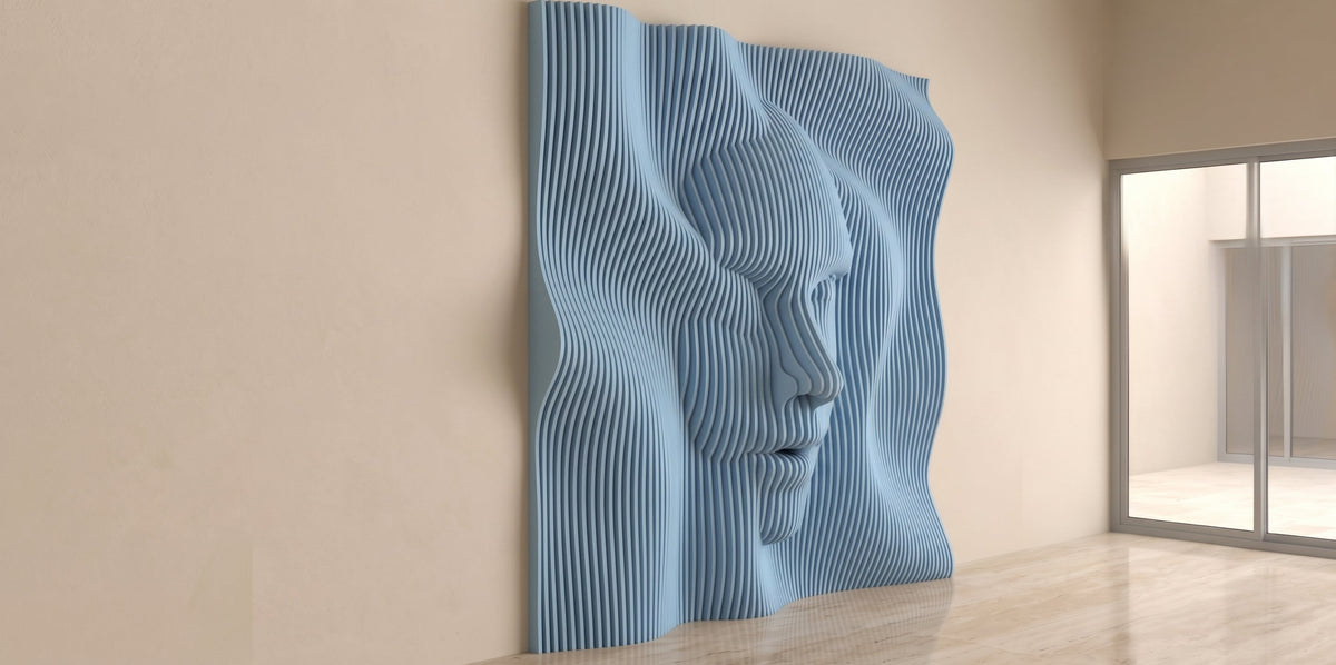 WavySlats Parametric Wall FACE parametric slat wall