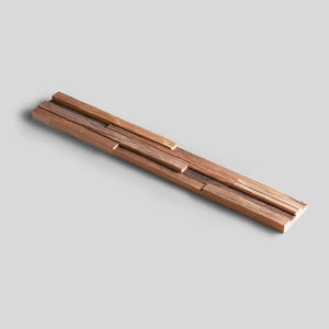 A Priori decorative wood wall panel, reclaimed 3D wood cladding for interior feature walls