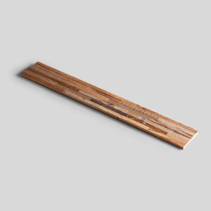 Brut decorative wood wall panel, reclaimed 3D wood cladding for interior feature walls