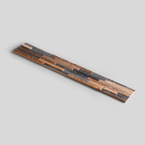 Selectio decorative wood wall panel, reclaimed 3D wood cladding for interior feature walls